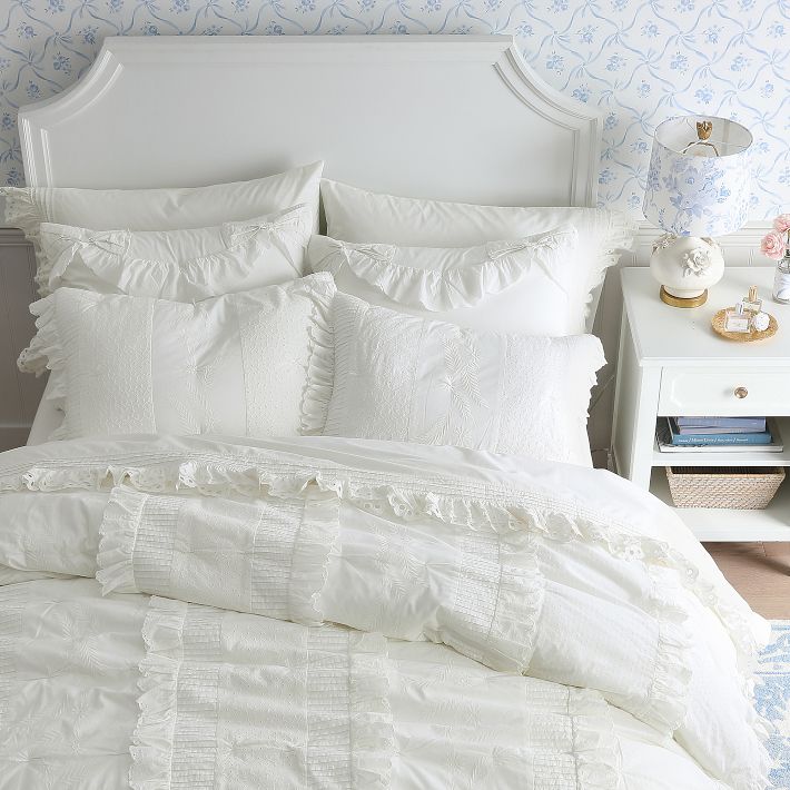 LoveShackFancy Eyelet Quilt Pottery Barn Teen