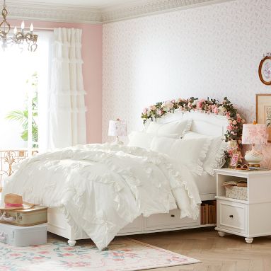 LoveShackFancy Pink Wallpaper | Pottery Barn Teen