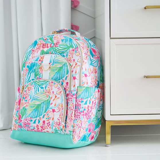 Borsa Shopping Lilly Pulitzer Floreale – Riutilizzabile – Leggera E Pieghevole