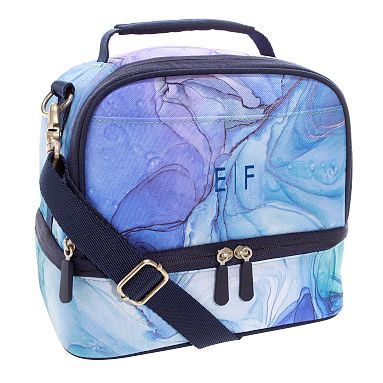 Gear-Up Glacial Recycled Dual Compartment Lunch Box