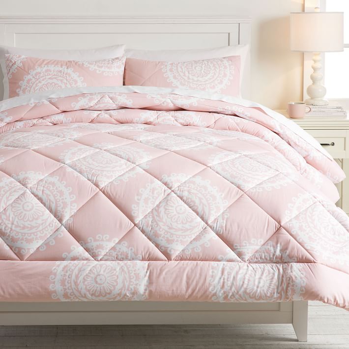 Medallion Florette Twin Xl Comforter Pottery Barn Teen