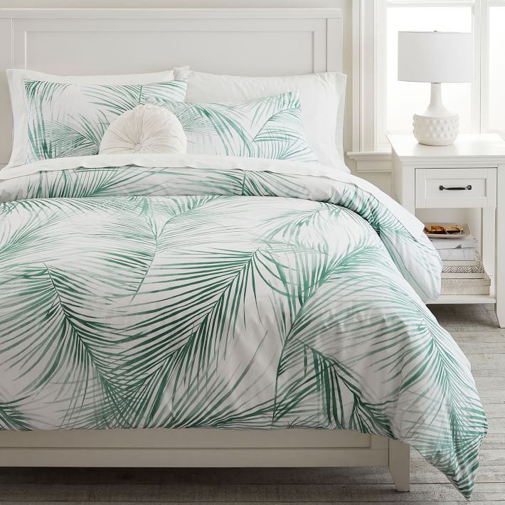 Tropical Dream Organic Duvet Cover | Pottery Barn Teen