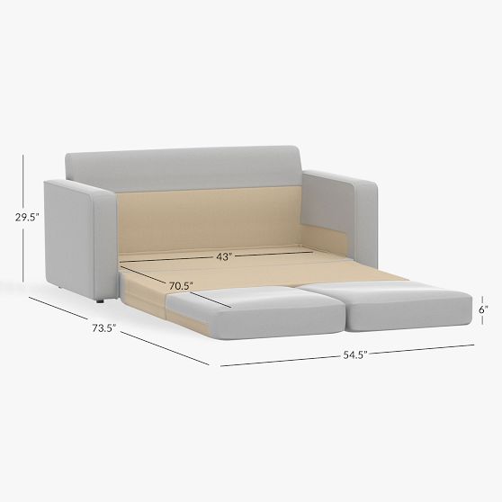 Grove Sleeper Sofa Pottery Barn Teen