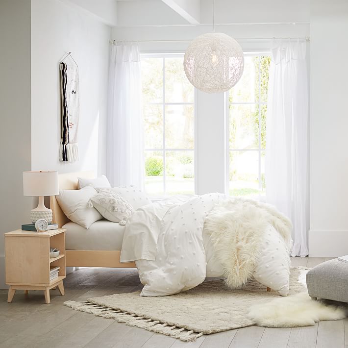 Keaton Bed & Nightstand Set Pottery Barn Teen