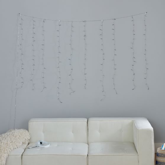Color Changing Waterfall String Lights Pottery Barn Teen