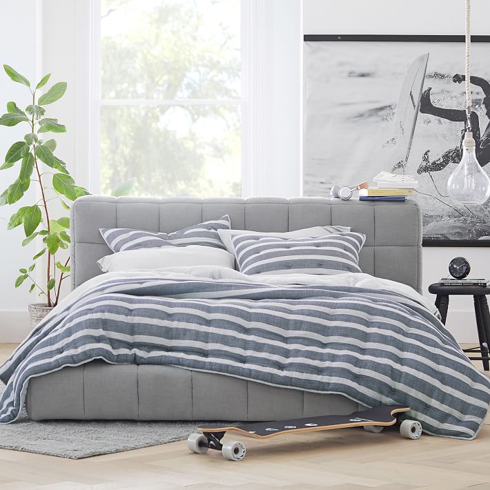 Baldwin Upholstered Bed Teen Beds Pottery Barn Teen