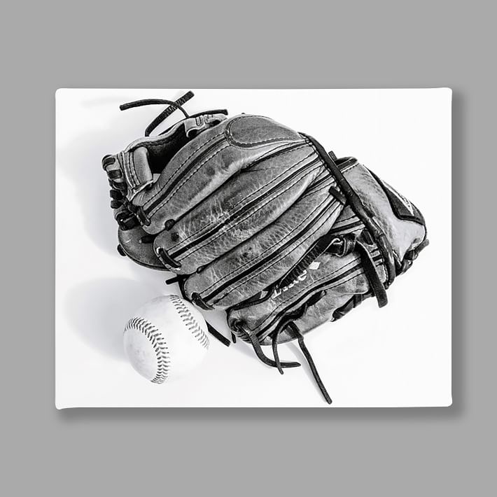 Minted® Ball Game Canvas Art by Lindsay Kelly Art Pottery Barn Teen