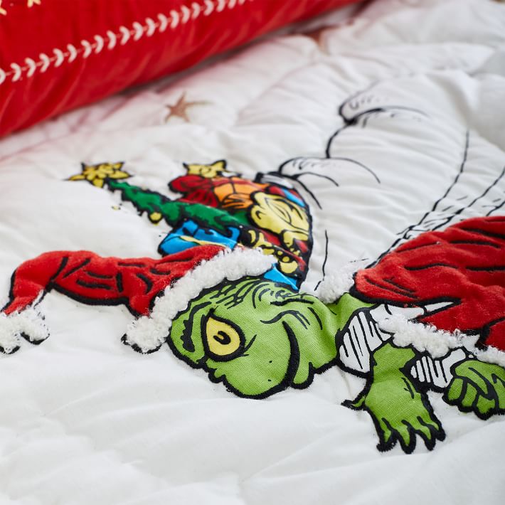 The Grinch™ Girls Quilt + Sham Pottery Barn Teen