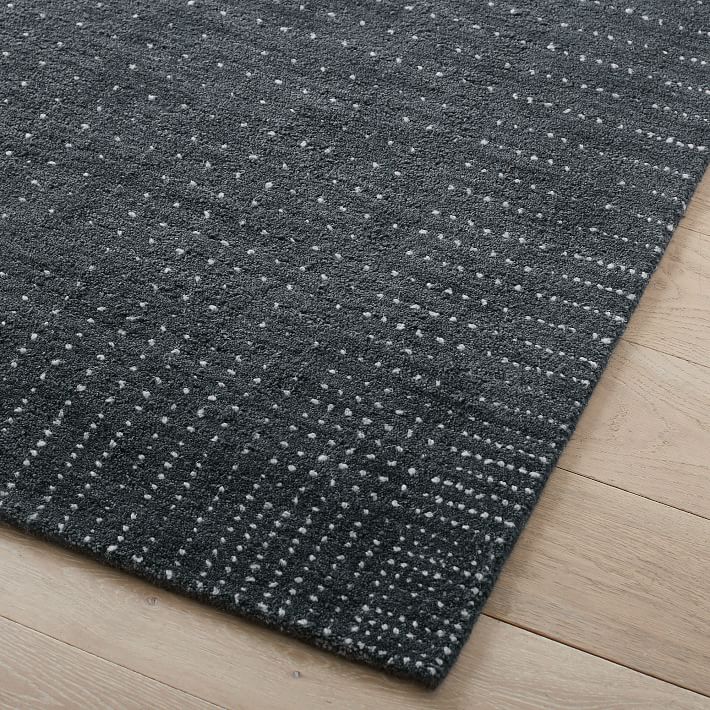 west elm x pbt Graduated Dot Wool Rug Pottery Barn Teen
