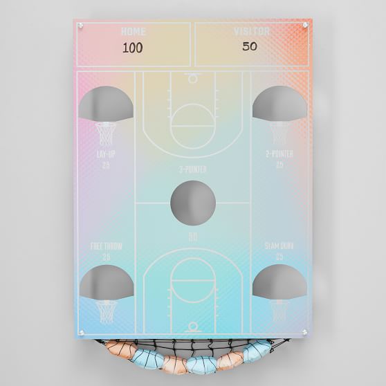 Ombre Basketball Beanbag Toss Game Pottery Barn Teen