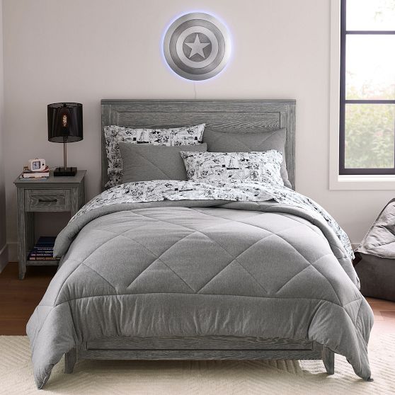 Marvel's Captain America ColorChanging Backlit Shield Pottery Barn Teen