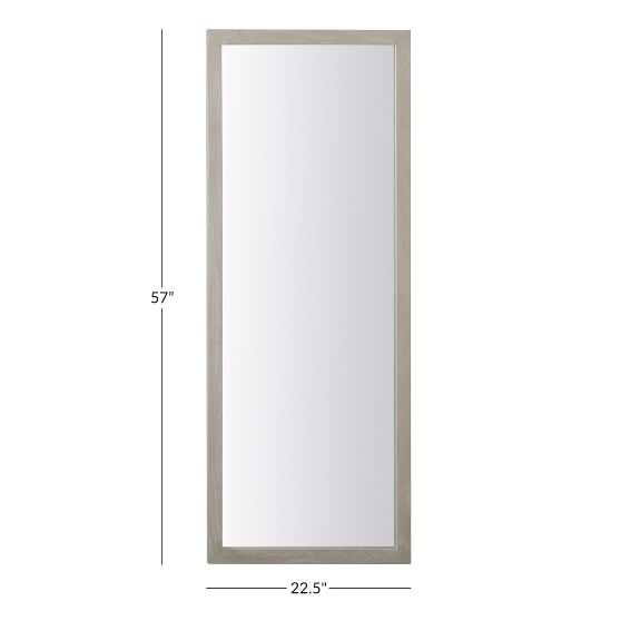 Wood Framed Full Length Mirror Pottery Barn Teen
