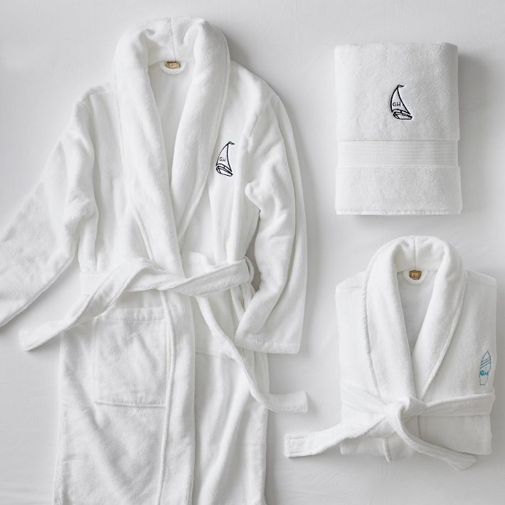 QuickDry Organic Bath Teen Robe Pottery Barn Teen