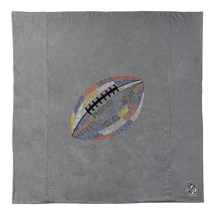 NFL Sweatshirt Bed Blanket Pottery Barn Teen