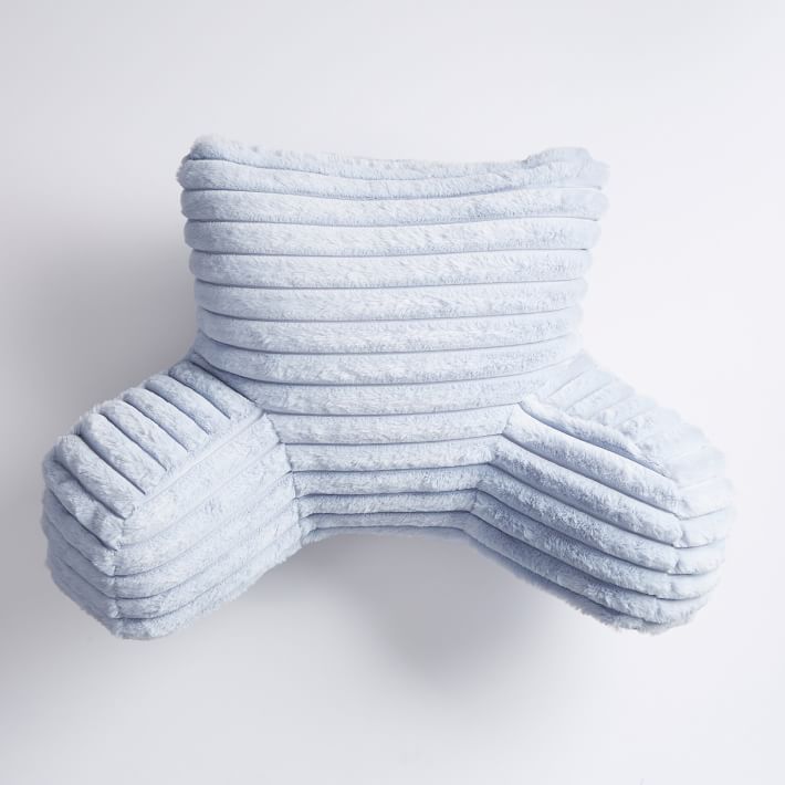 Channel FauxFur Backrest Pillow Cover Pottery Barn Teen