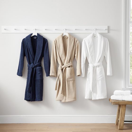 Quick-Dry Organic Bath Teen Robe | Pottery Barn Teen