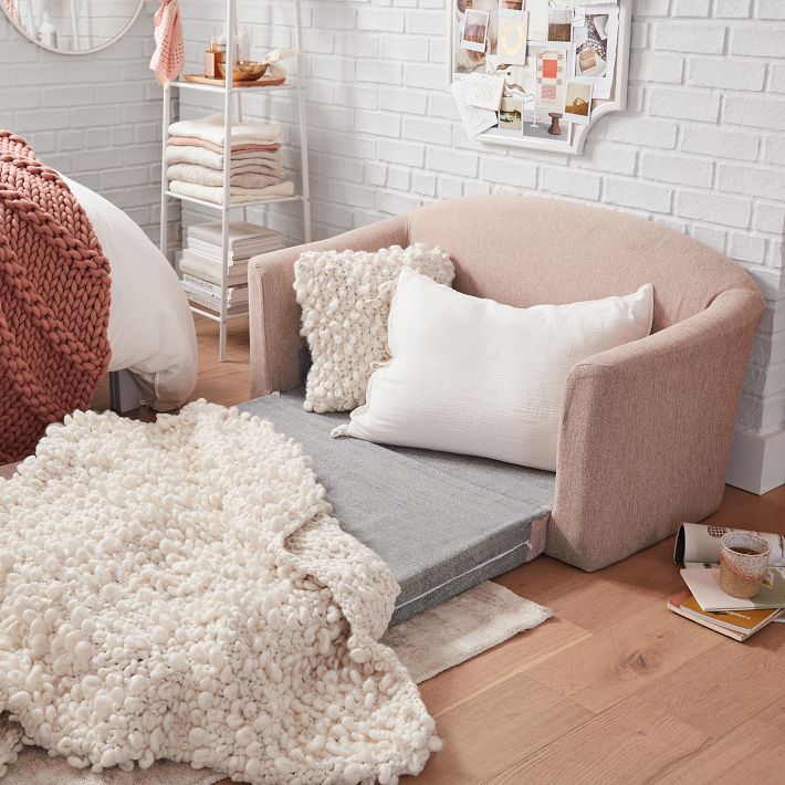 Ashton Sleeper Sofa (38") Teen Sofa Pottery Barn Teen