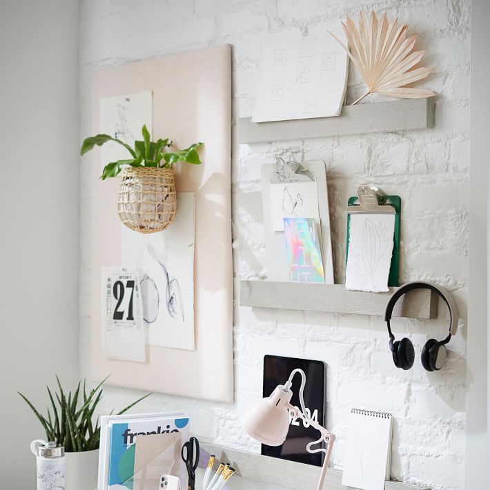 No Nails Pinboard Dorm Organization Pottery Barn Teen