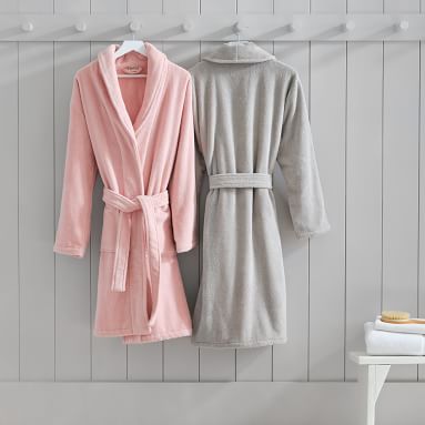 Quick-Dry Organic Bath Teen Robe | Pottery Barn Teen