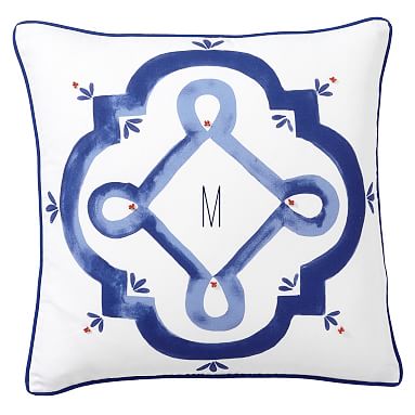 Preppy Monogrammed Pillows