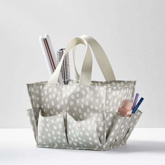 west elm x pbdorm Recycled Brushstroke Shower Caddy Pottery Barn Teen