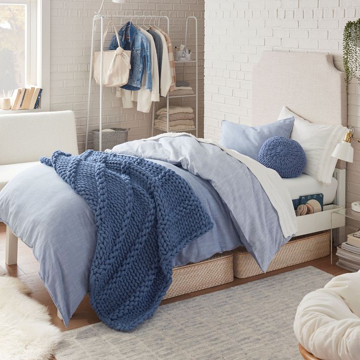 Super Chunky Knit Throw Blanket Pottery Barn Teen