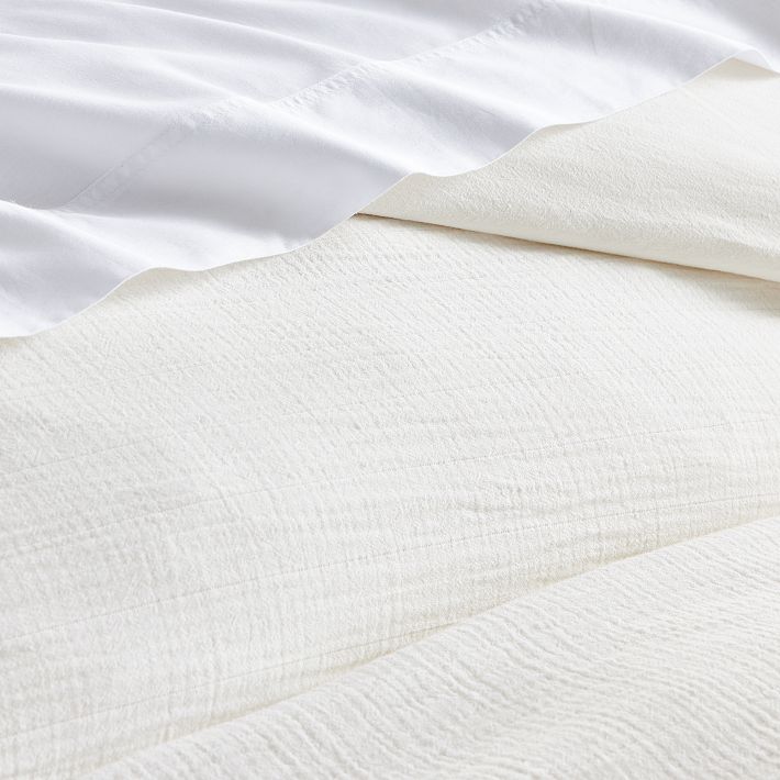 Soft Gauze Duvet Cover Pottery Barn Teen