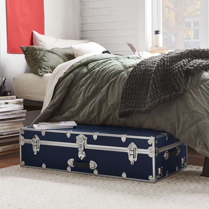 Trundle Dorm Trunk Pottery Barn Teen