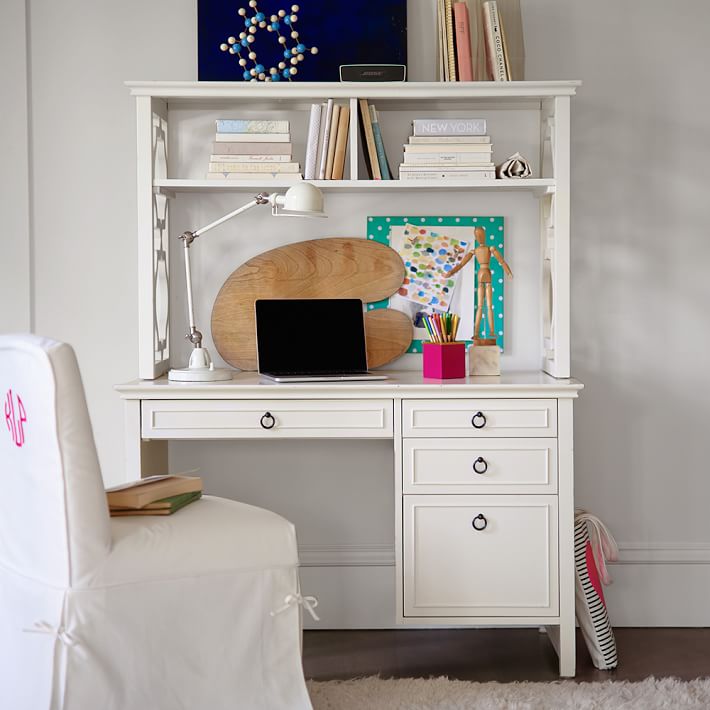 Elsie Teen Desk + Hutch Pottery Barn Teen