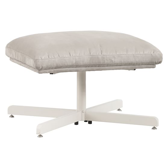 Suede Maverick Swivel Lounge Chair Pottery Barn Teen