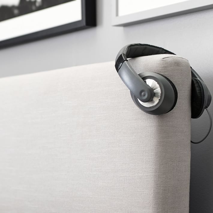 Ellery Essential Upholstered Bed Teen Bed Pottery Barn Teen