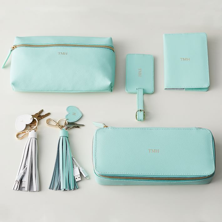 Classic Leather Charging Cord Case Pool Sale Pottery Barn Teen