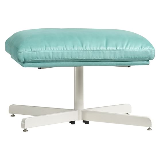 Suede Maverick Swivel Lounge Chair Pottery Barn Teen