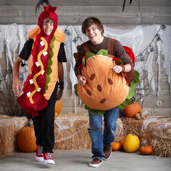 Hamburger Teen Halloween Costume | Pottery Barn Teen