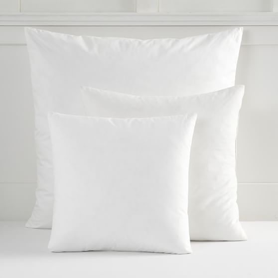 Down Decorative Pillow Inserts Pottery Barn Teen