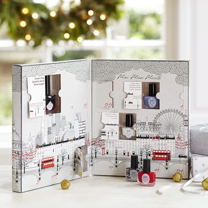 Nail Polish Advent Calendar Sale Pottery Barn Teen