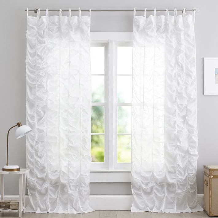 Ruched Curtain | Teen Curtains | Pottery Barn Teen