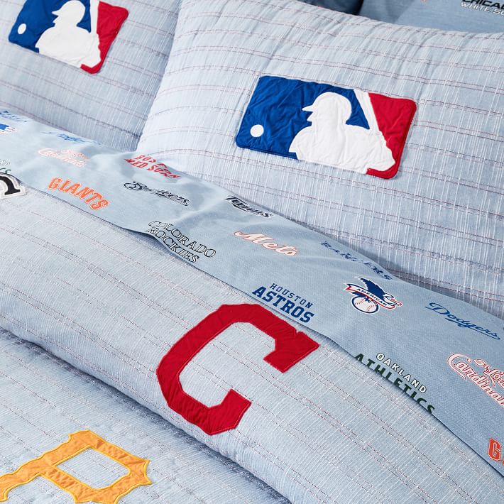 MLB™ Boy's Quilt + Sham Pottery Barn Teen