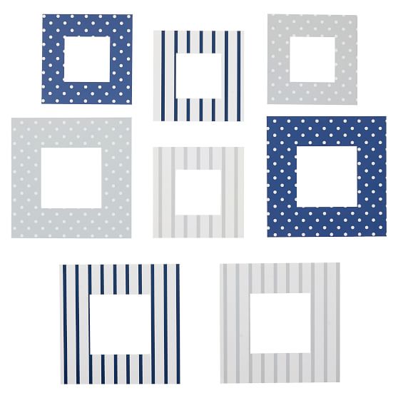 No Nails Paper Photo Frames Set of 8 Sale Pottery Barn Teen
