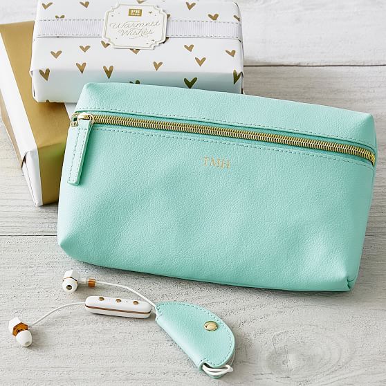 Classic Leather Charging Cord Case Pool Sale Pottery Barn Teen