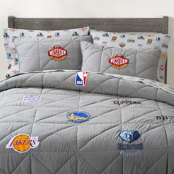 NBA Quilt Bundle Bedding Sets Pottery Barn Teen