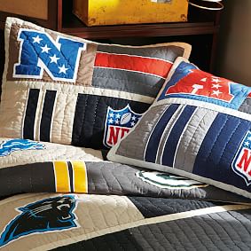 NFL Brights Quilt + Sham