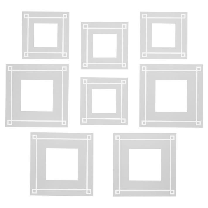 No Nails Paper Photo Frames Set of 8 Sale Pottery Barn Teen