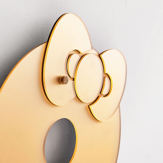 Hello Kitty® "Hello" Wall Decor | Wall Decor | Pottery Barn Teen