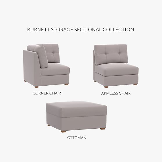 Build Your Own Storage Sectional Sofa Teen Sofa Pottery