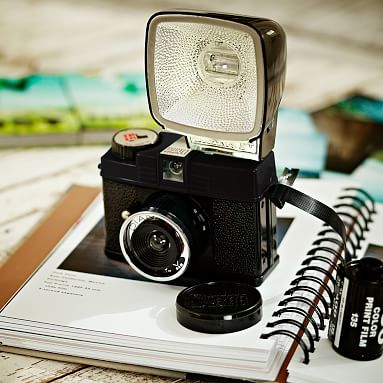 Diana Mini & Flash Lomography Black Camera - Sale | Pottery Barn Teen