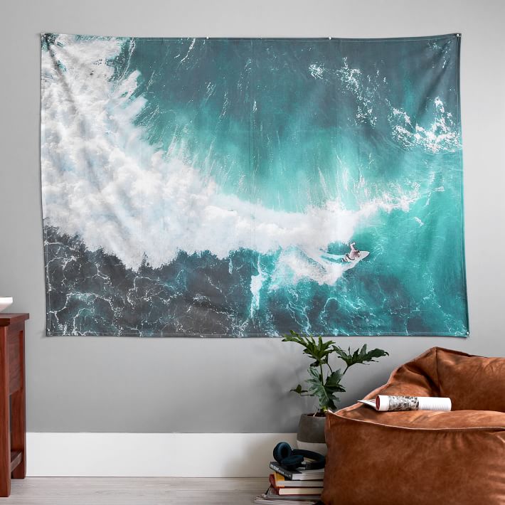 Canvas Surf Tapestries Wall Decor Pottery Barn Teen