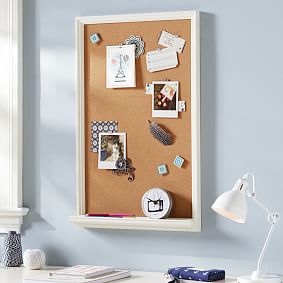 White Study Wall Board, Single | Wall Organizers | Pottery Barn Teen