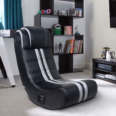 X Rocker SE+ 2.0 Black/Gray Gaming Chair | Pottery Barn Teen