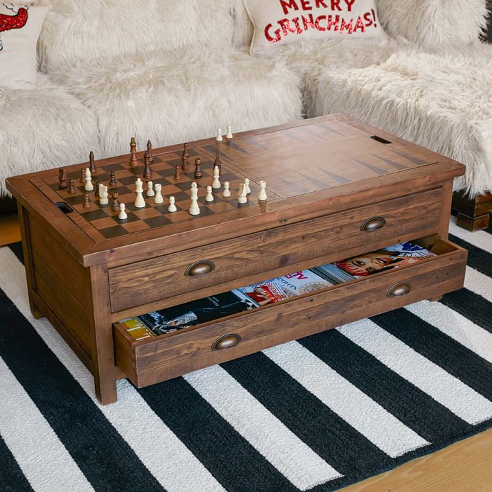 Brooklyn Game Table Lounge Table Pottery Barn Teen